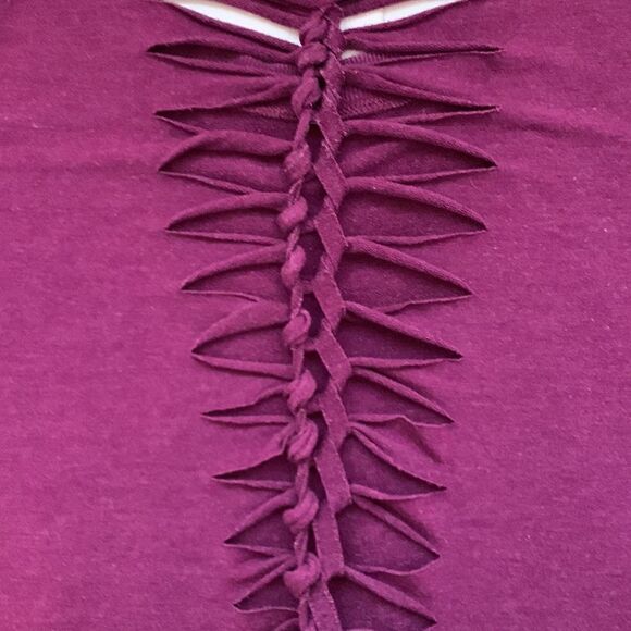 Torrid Purple Weaves on the Back Size 0(oversize) - Picture 9 of 9